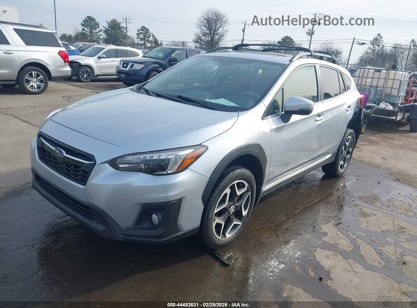 JF2GTAMC2JH343896 2018 SUBARU CROSSTREK Серебряный Передняя левая четверть
