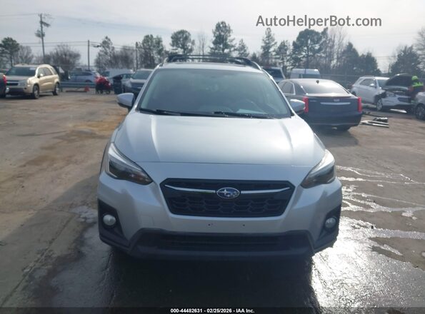 JF2GTAMC2JH343896 2018 SUBARU CROSSTREK Серебряный Вид щитка приборов