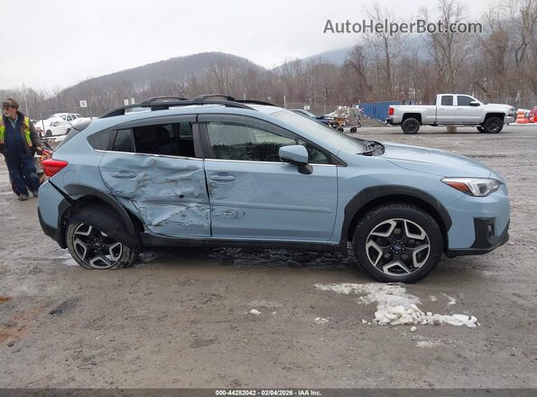 JF2GTANC6LH273529 2020 SUBARU CROSSTREK Light Blue Вид задней части салона