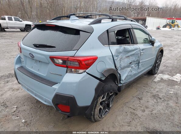 JF2GTANC6LH273529 2020 SUBARU CROSSTREK Light Blue Задняя правая четверть