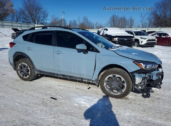 JF2GTAPC0N8237061 2022 SUBARU CROSSTREK Синий Передняя правая четверть