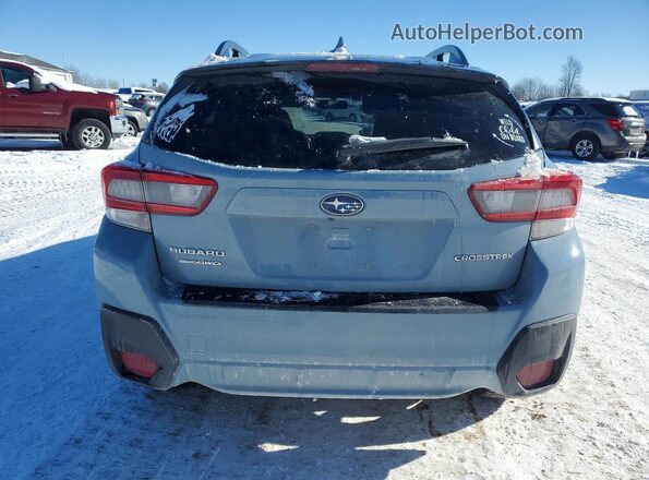 JF2GTAPC0N8237061 2022 SUBARU CROSSTREK Синий Вид сзади