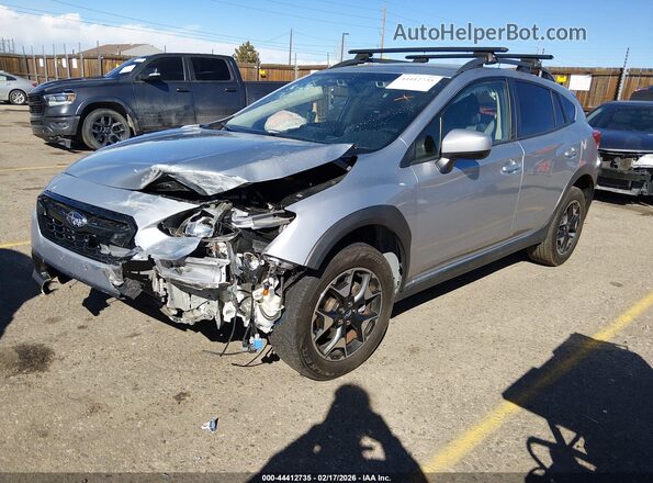 JF2GTAPC5L8223542 2020 SUBARU CROSSTREK Серебряный Передняя левая четверть