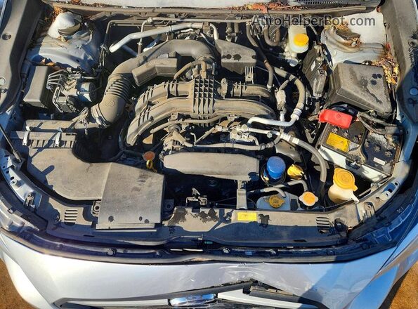 JF2GTAPC6L8278159 2020 SUBARU CROSSTREK Серебряный Вид задней части салона