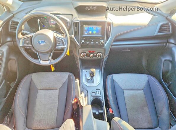 JF2GTAPC6L8278159 2020 SUBARU CROSSTREK Серебряный Вид панели приборов