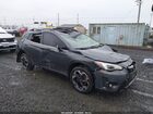 2022 Subaru Crosstrek Limited Серый vin: JF2GTHNC1NH223682