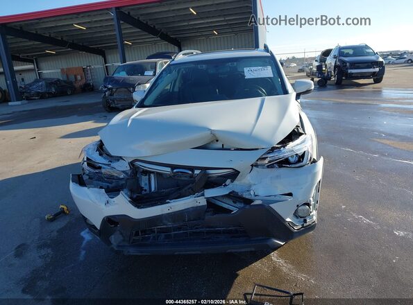 JF2GTHNC3N8210416 2022 SUBARU CROSSTREK Белый Вид щитка приборов