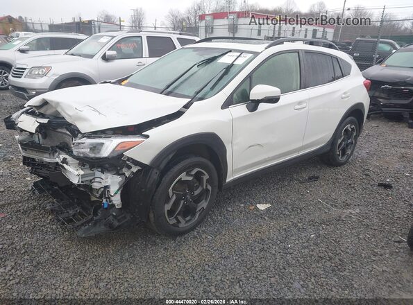 JF2GTHNC4PH317638 2023 SUBARU CROSSTREK Белый Передняя левая четверть