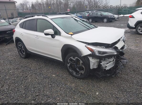 JF2GTHNC4PH317638 2023 SUBARU CROSSTREK Белый Передняя правая четверть