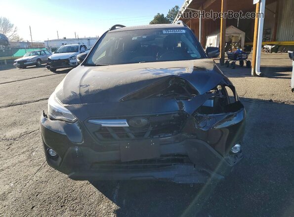 JF2GTHNC7NH227185 2022 SUBARU CROSSTREK Черный Вид спереди