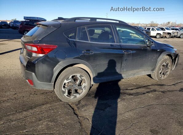 JF2GTHNC7NH227185 2022 SUBARU CROSSTREK Черный Задняя правая четверть