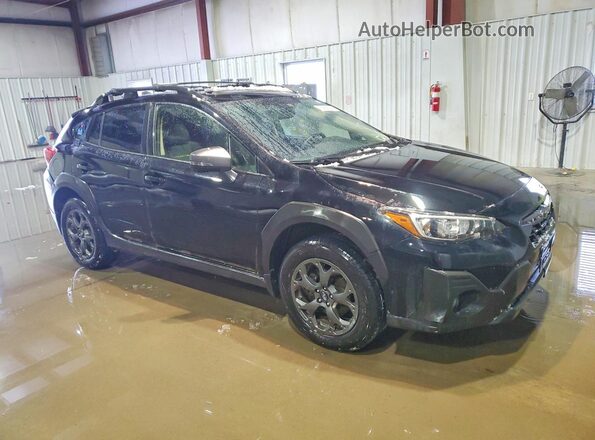 JF2GTHSC0NH263644 2022 SUBARU CROSSTREK Black Delantero derecho