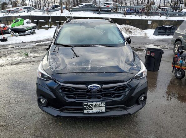 JF2GUADC5RH227097 2024 SUBARU CROSSTREK Black Widok z przodu