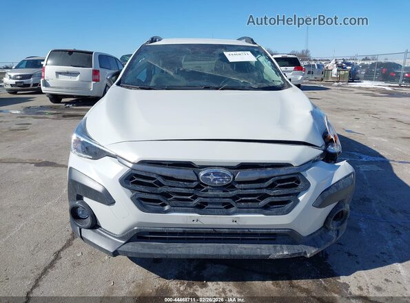 JF2GUADC6R8898519 2024 SUBARU CROSSTREK White Widok wnętrza z tyłu