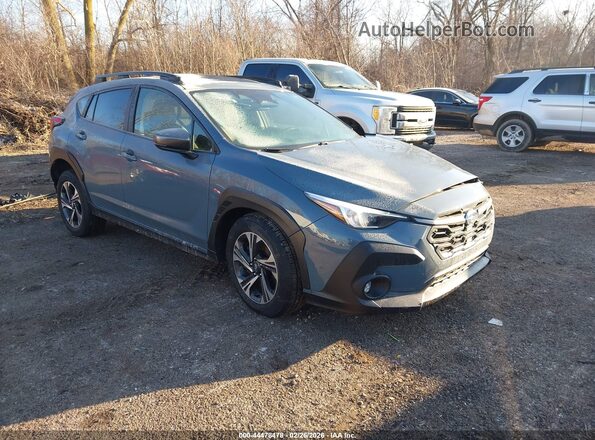 JF2GUADC9RH300150 2024 SUBARU CROSSTREK Серый Передняя правая четверть