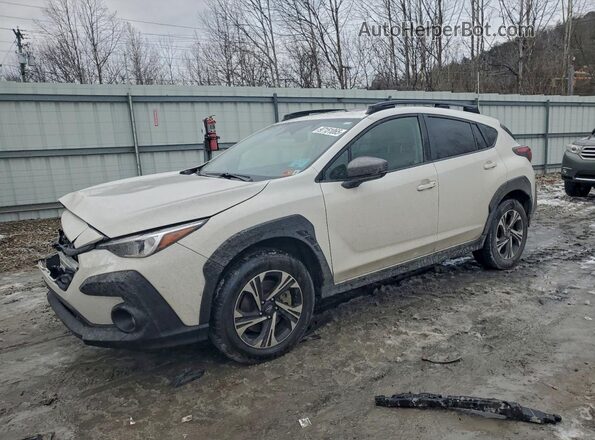 JF2GUHDC2S8270794 2025 SUBARU CROSSTREK Белый Передняя левая четверть