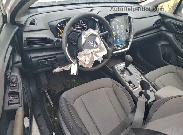 JF2GUHDC2S8270794 2025 SUBARU CROSSTREK Белый Вид панели приборов