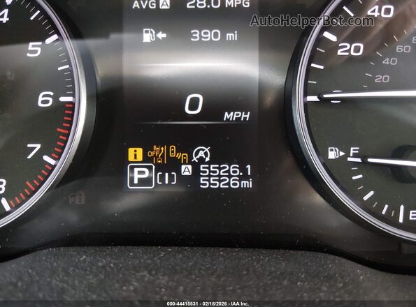 JF2GUHDC4S8343857 2025 SUBARU CROSSTREK Серый Панорамный вид салона 360°