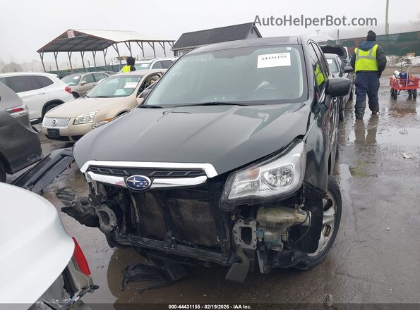 JF2SJAAC4JG508356 2018 SUBARU FORESTER 2.5 Черный Вид задней части салона
