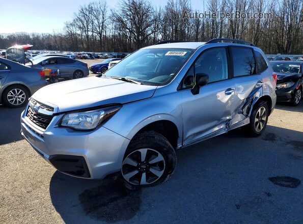 JF2SJABC2HH478891 2017 SUBARU FORESTER 2.5 Серебряный Передняя левая четверть