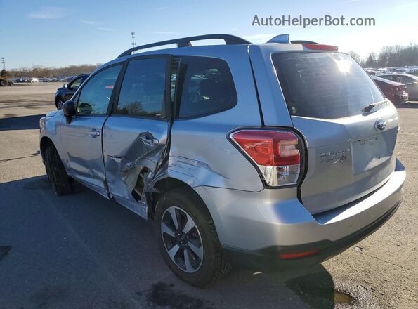 JF2SJABC2HH478891 2017 SUBARU FORESTER 2.5 Серебряный Задняя левая четверть