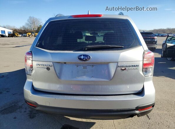 JF2SJABC2HH478891 2017 SUBARU FORESTER 2.5 Серебряный Вид сзади