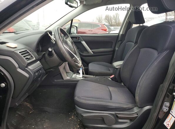 JF2SJABC3GH425177 2016 SUBARU FORESTER 2.5 Черный Вид салона спереди