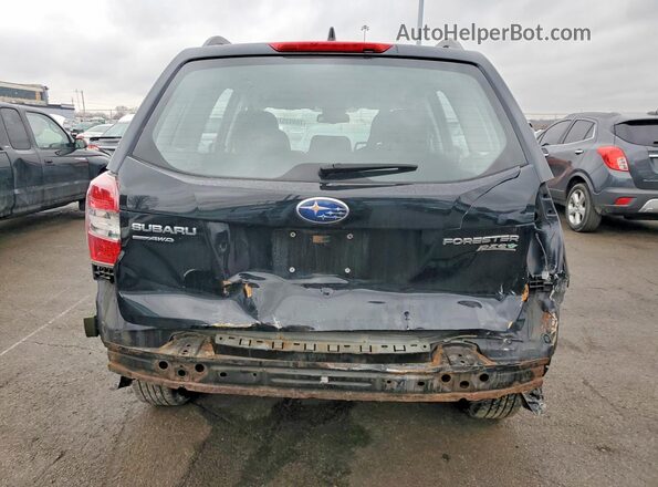JF2SJABC3GH425177 2016 SUBARU FORESTER 2.5 Черный Вид сзади