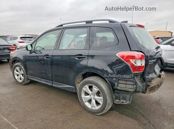 JF2SJABC3GH425177 2016 SUBARU FORESTER 2.5 Черный Задняя левая четверть