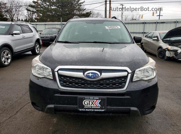 JF2SJABC3GH425177 2016 SUBARU FORESTER 2.5 Черный Вид спереди