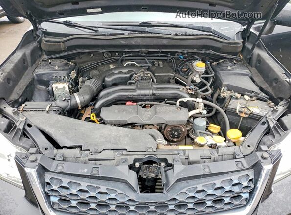 JF2SJABC3GH425177 2016 SUBARU FORESTER 2.5 Черный Вид подкапотного пространства