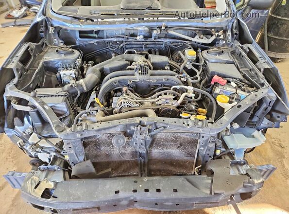 JF2SJABC8JH571582 2018 SUBARU FORESTER 2.5 Синий Вид подкапотного пространства
