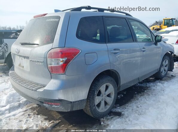 JF2SJADC3GH516107 2016 SUBARU FORESTER 2.5 Серебряный Задняя правая четверть