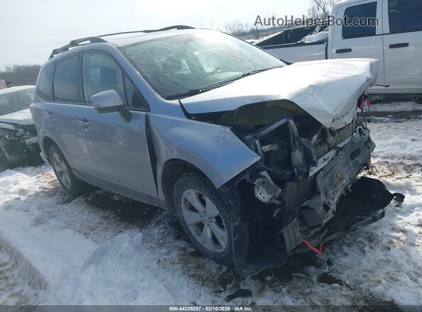JF2SJADC3GH516107 2016 SUBARU FORESTER 2.5 Серебряный Передняя правая четверть