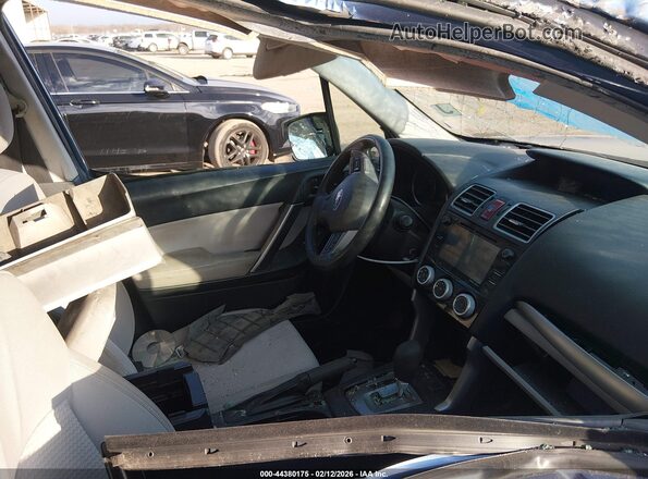 JF2SJADC9GH412687 2016 SUBARU FORESTER 2.5 Синий Вид салона спереди