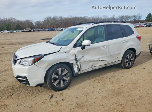JF2SJAEC1HH435977 2017 SUBARU FORESTER Белый Передняя левая четверть