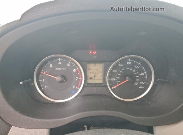 JF2SJAEC1HH435977 2017 SUBARU FORESTER Белый Вид щитка приборов