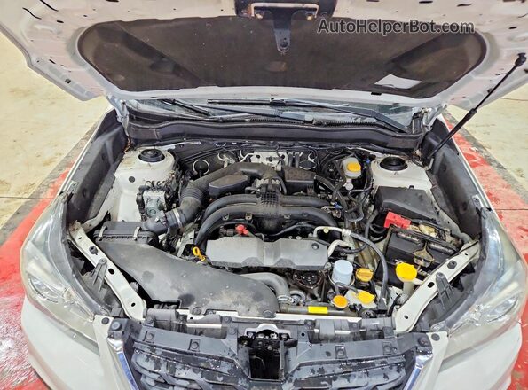 JF2SJAEC4HH432782 2017 SUBARU FORESTER 2.5 Белый Вид подкапотного пространства