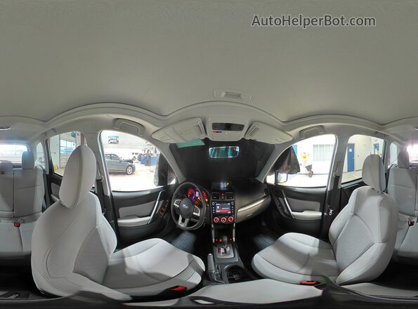 JF2SJAEC4HH432782 2017 SUBARU FORESTER 2.5 Белый Панорамный вид салона 360°