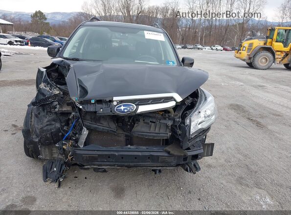 JF2SJAEC4JH466209 2018 SUBARU FORESTER 2.5 Черный Вид задней части салона
