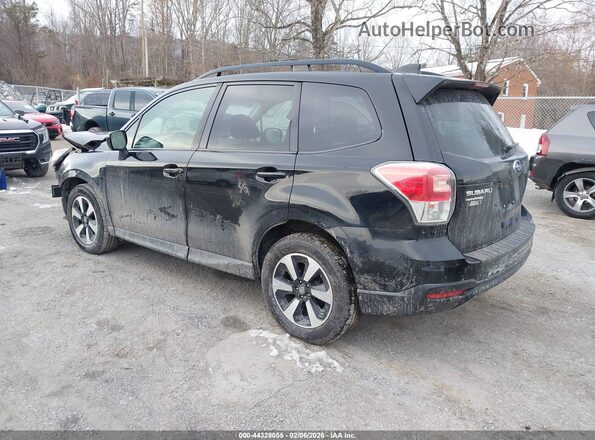 JF2SJAEC4JH466209 2018 SUBARU FORESTER 2.5 Черный Задняя левая четверть
