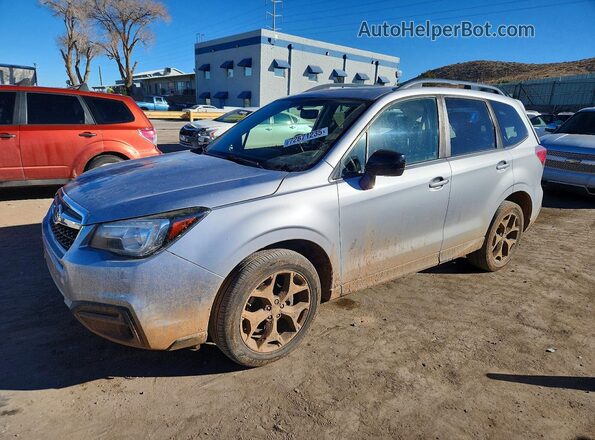 JF2SJAECXJH452346 2018 SUBARU FORESTER 2.5 Серебряный Передняя левая четверть