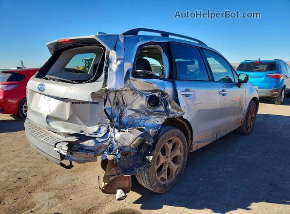 JF2SJAECXJH452346 2018 SUBARU FORESTER 2.5 Серебряный Задняя правая четверть