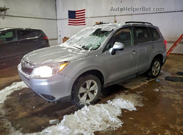 JF2SJAHCXGH515630 2016 SUBARU FORESTER 2.5 Серебряный Передняя левая четверть