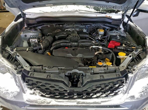 JF2SJAHCXGH515630 2016 SUBARU FORESTER 2.5 Серебряный Вид подкапотного пространства