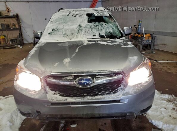 JF2SJAHCXGH515630 2016 SUBARU FORESTER 2.5 Серебряный Вид спереди