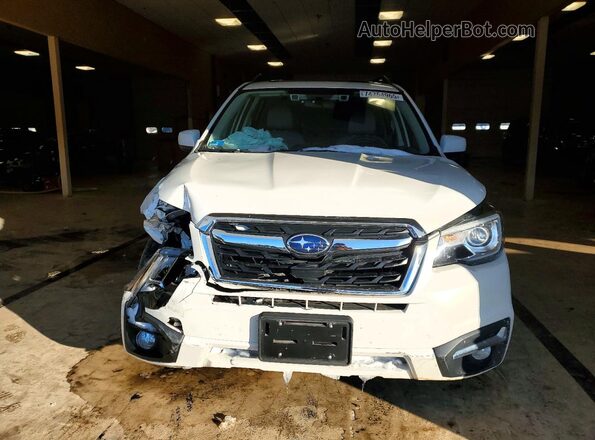 JF2SJARC3JH466552 2018 SUBARU FORESTER 2.5 Белый Вид спереди