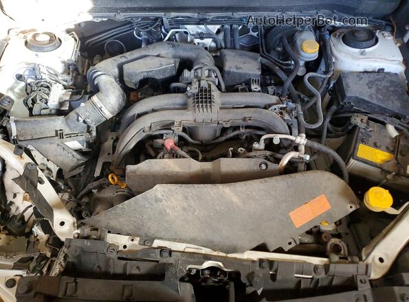 JF2SJARC3JH466552 2018 SUBARU FORESTER 2.5 Белый Вид подкапотного пространства