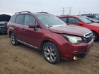 2017 Subaru Forester 2.5i Touring Красный vin: JF2SJATC0HH401824