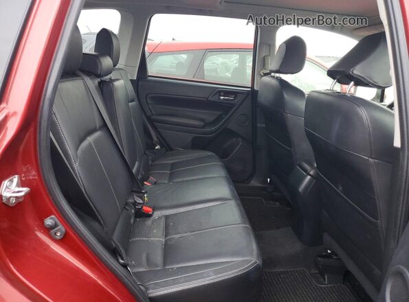 JF2SJATC0HH401824 2017 SUBARU FORESTER 2.5I TO Красный Вид задних сидений